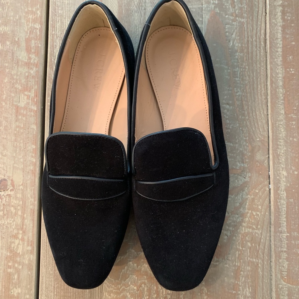 Brand new J Crew suede flats